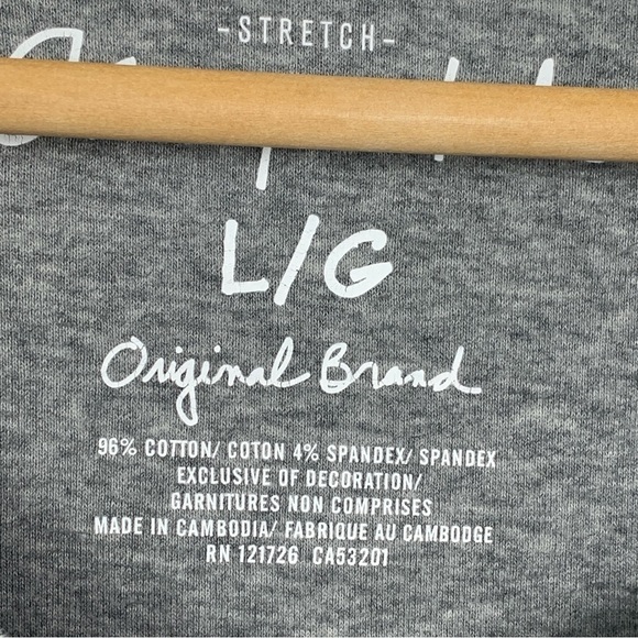 Aeropostale Y2K Striped Long Sleeve Henley - Picture 7 of 9